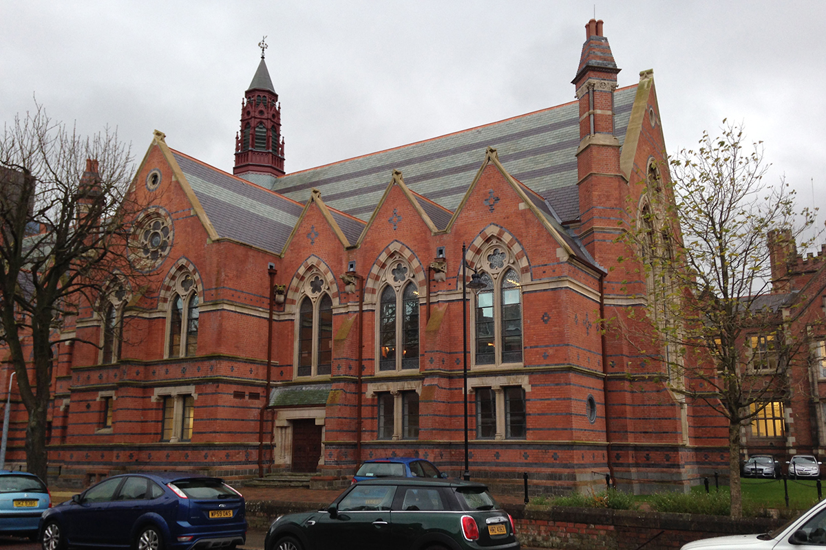 The Graduate School, Queen's University Belfast, 2016. Copyright Adrian S. Wisnicki. Creative Commons Attribution-NonCommercial 3.0 Unported (https://creativecommons.org/licenses/by-nc/3.0/).
