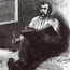 'Livingstone Writing in His Journal' (Stanley 1872). Copyright David Livingstone Centre. Image used by permission. May not be reproduced without the consent of the Scottish National Memorial to David Livingstone Trust.