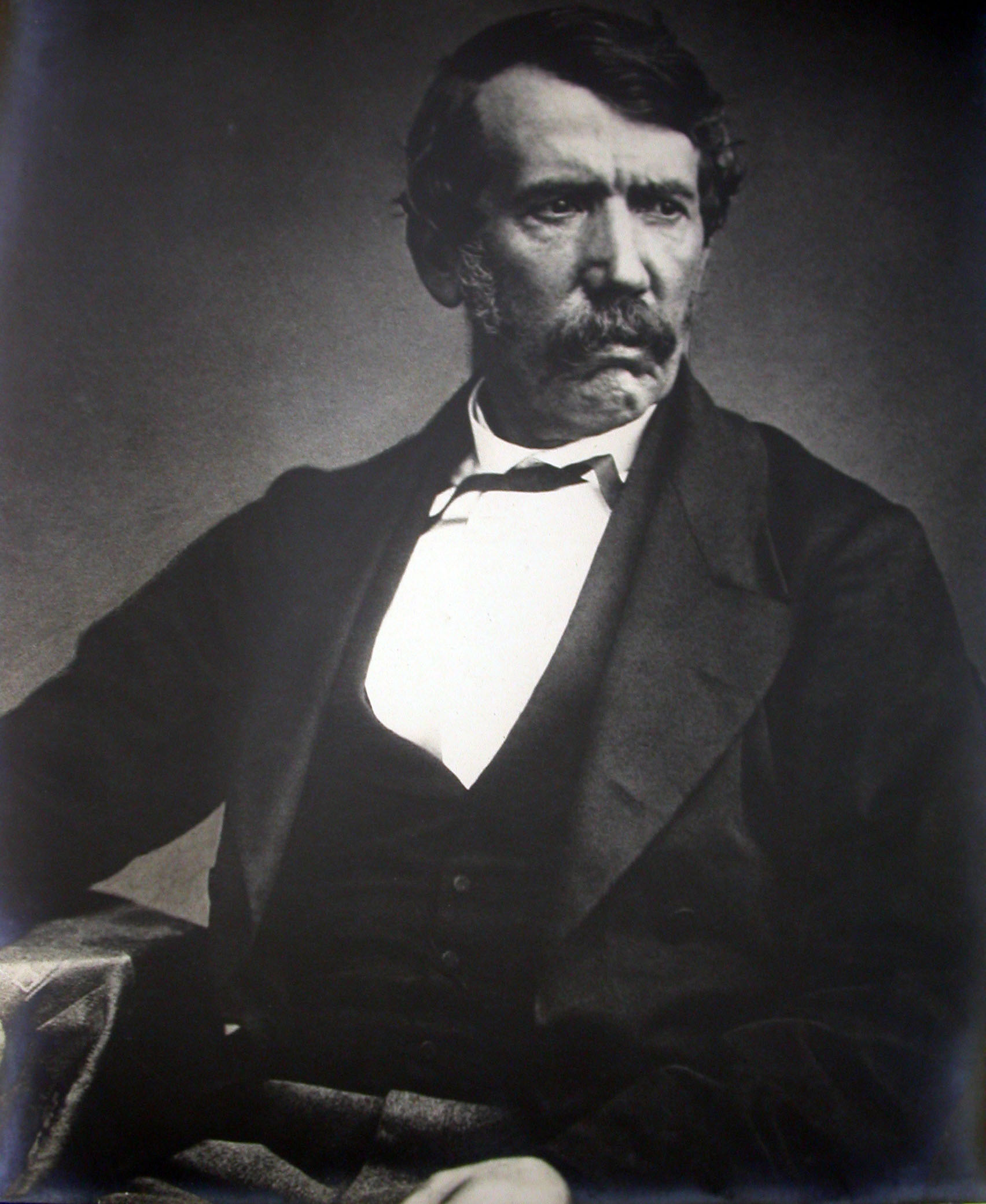 Photograph of David Livingstone, 1865. Copyright David Livingstone Centre. Object images used by permission. May not be reproduced without the express written consent of the National Trust for Scotland, on behalf of the Scottish National Memorial to David Livingstone Trust.