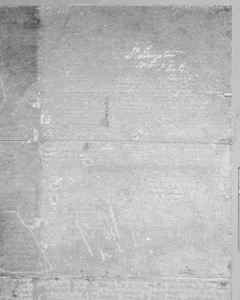 A processed spectral image of a page from the 1870 Field Diary (Livingstone 1870h:XVII IC5), detail. Copyright David Livingstone Centre. Creative Commons Attribution-NonCommercial 3.0 Unported (https://creativecommons.org/licenses/by-nc/3.0/).
