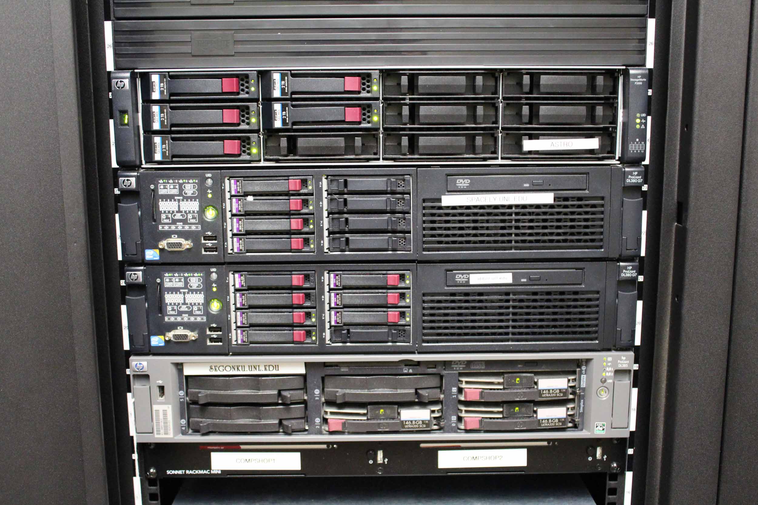 The Spacely server, one of LEAP's unsung heroes. This server (now retired) was the principal site for project team file exchange during the main phase of the project's development. Copyright Livingstone Online. Creative Commons Attribution-NonCommercial 3.0 Unported (https://creativecommons.org/licenses/by-nc/3.0/).