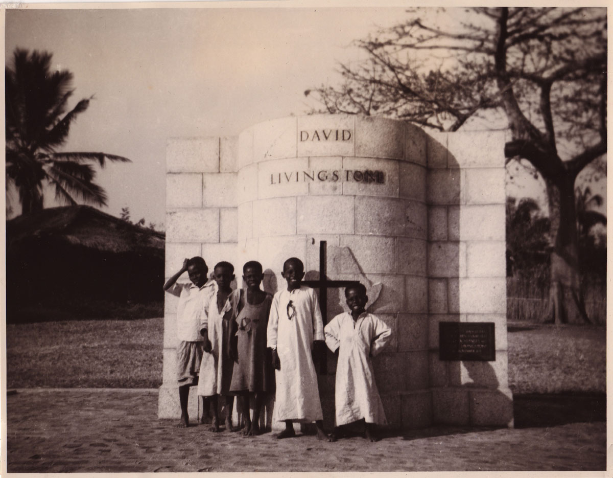 The Livingstone Memorial at Ujiji, Tanzania (then called Tanganyika), c. mid-twentieth century. Copyright David Livingstone Centre. Creative Commons Attribution-NonCommercial 3.0 Unported (https://creativecommons.org/licenses/by-nc/3.0/).