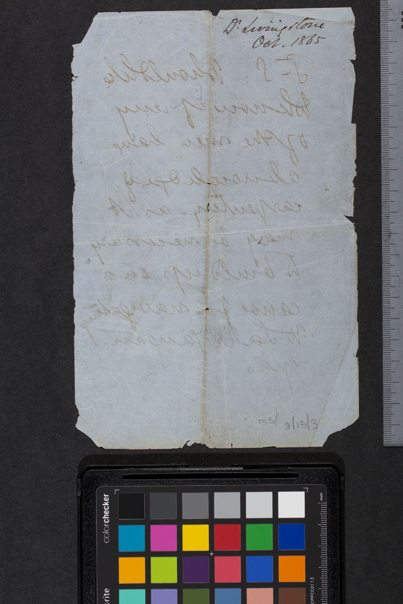 Image of a page of David Livingstone, Letter to William S. Price, 27 September 1865: [10]. Image copyright The Brenthurst Press (Pty) Ltd, 2014. Creative Commons Attribution-NonCommercial 3.0 Unported (https://creativecommons.org/licenses/by-nc/3.0/).