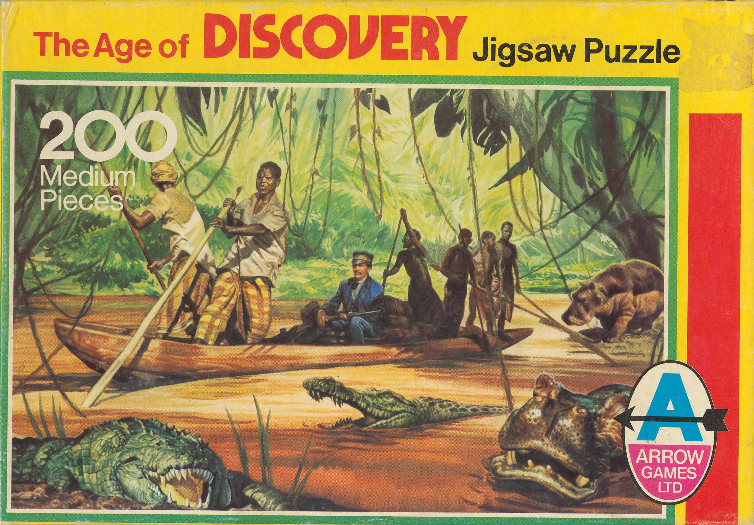 The Age of Discovery Jigsaw Puzzle: David Livingstone (Arrow Games, Ltd.) Copyright National Library of Scotland. Creative Commons Share-alike 2.5 UK: Scotland (https://creativecommons.org/licenses/by-nc-sa/2.5/scotland/).