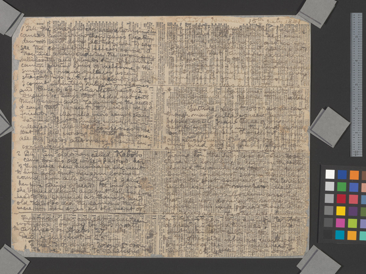 An image of two pages of the 1871 Field Diary (Livingstone 1871f:CXLIX-CXLVI). Copyright David Livingstone Centre, Blantyre. As relevant, copyright Dr. Neil Imray Livingstone Wilson. Creative Commons Attribution-NonCommercial 3.0 Unported (https://creativecommons.org/licenses/by-nc/3.0/).