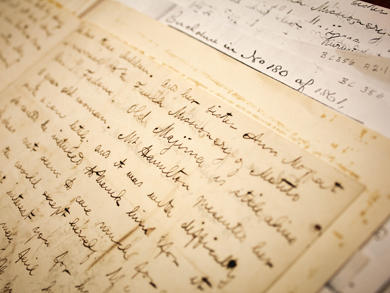 Livingstone manuscripts, University of Cape Town, 2013. Copyright Angela Aliff. CC BY-NC 3.0
